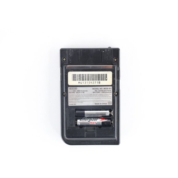 Vintage 90s Nintendo Game Boy Pocket Handheld Video Game Player Black Tested - Picture 9 of 11